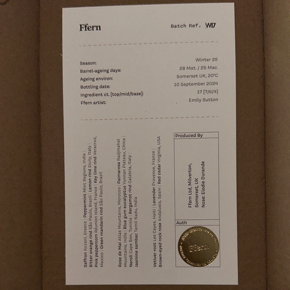 Ffern Winter ‘25 Fragrance Set - Picture 9 of 11